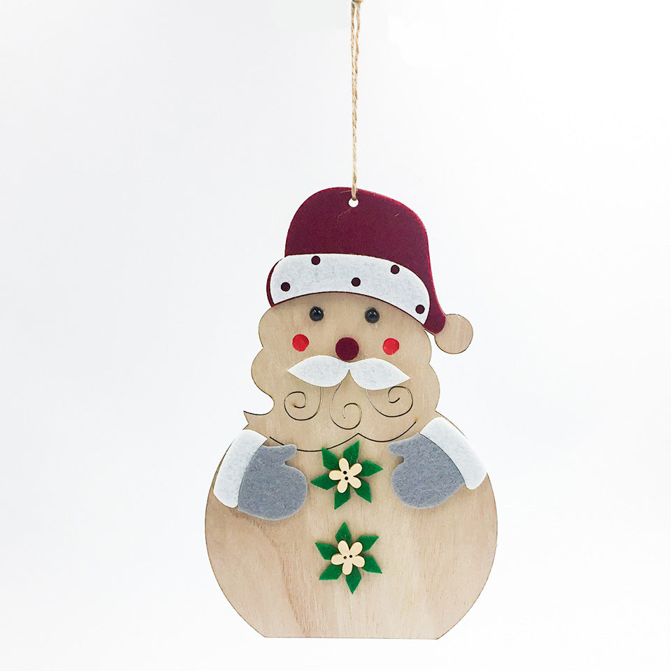 Wooden Christmas Tree Pendant | Nicro Party