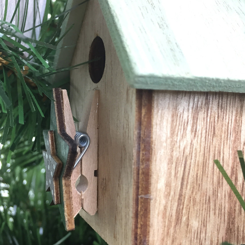 Wood House XMAS Tree Pendants | Nicro Party