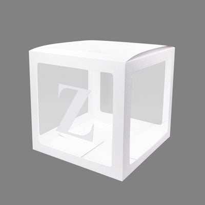 Alphabet Number Transparent Packing Name  DIY Letter Balloon Box