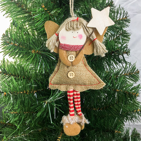 Image of Smiling-Angel-Tree-Ornaments
