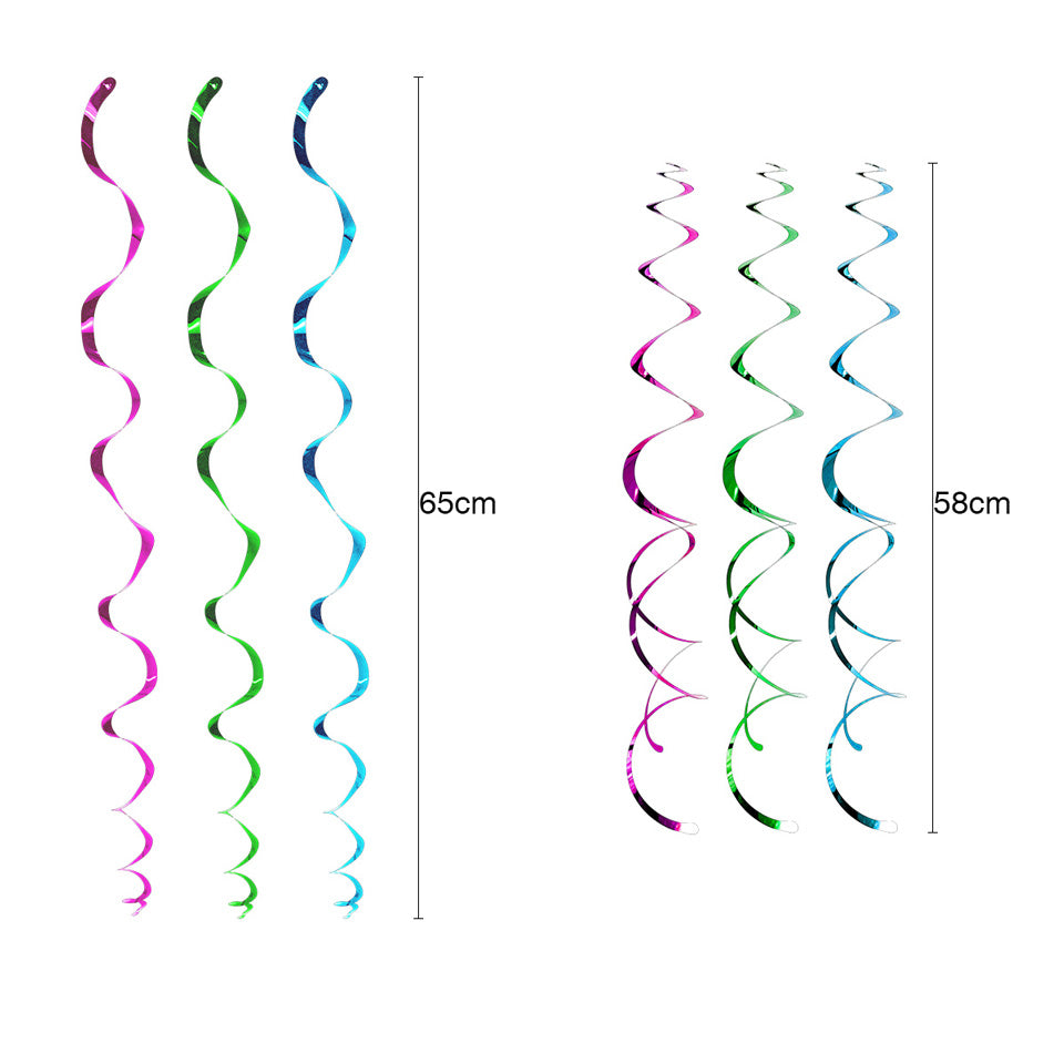 Alpaca Swirl Spiral Ornaments | Nicro Party