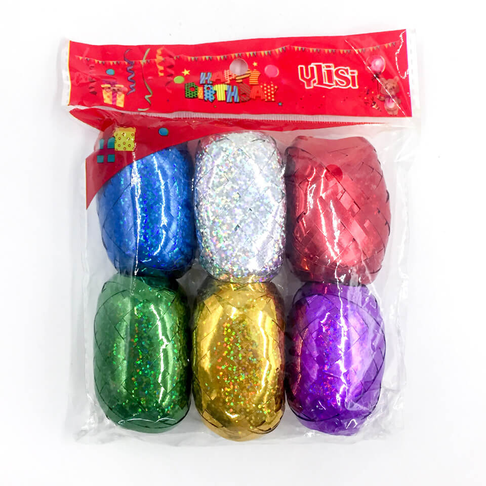 6 pcs/lot 10 Meters 11 Yard 6 Colors Balloon Ribbon | Nicro Party