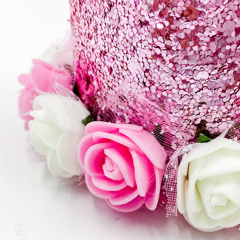 Cute Pink 1st Girl Birthdy Hat | Nicro Party