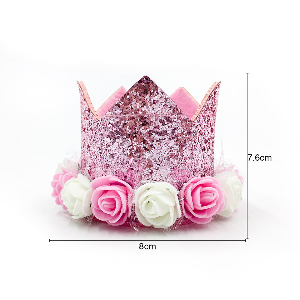 Cute Pink 1st Girl Birthdy Hat | Nicro Party