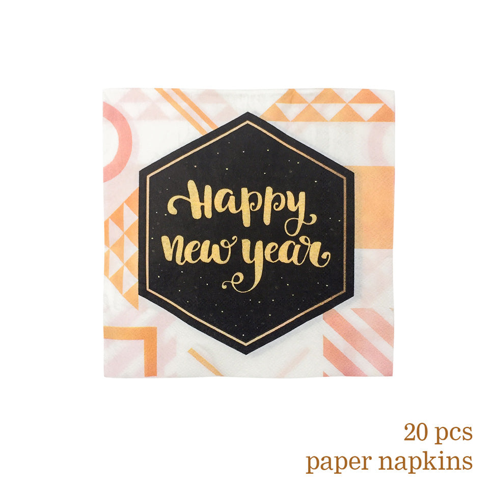 Black Gold New Year Party Decoration | Nicro Party