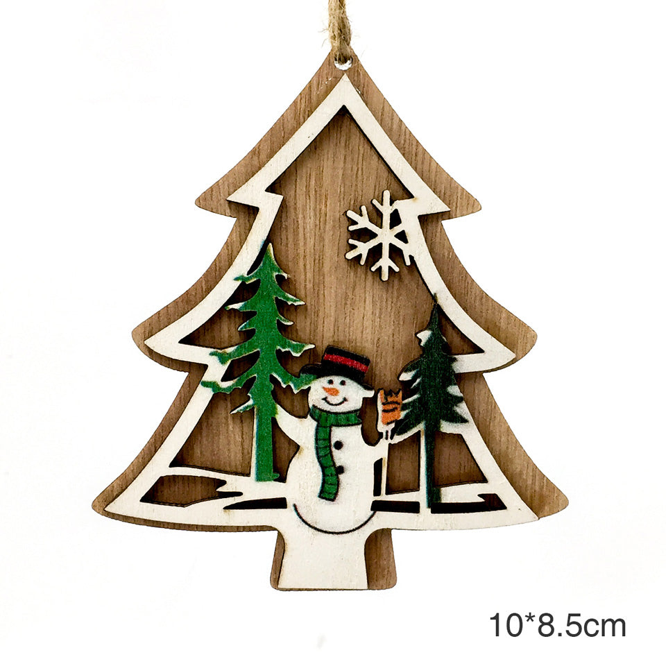 Christmas 3D Wooden Pendants | Nicro Party