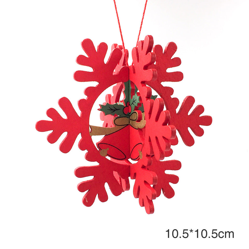 Christmas 3D Wooden Pendants | Nicro Party