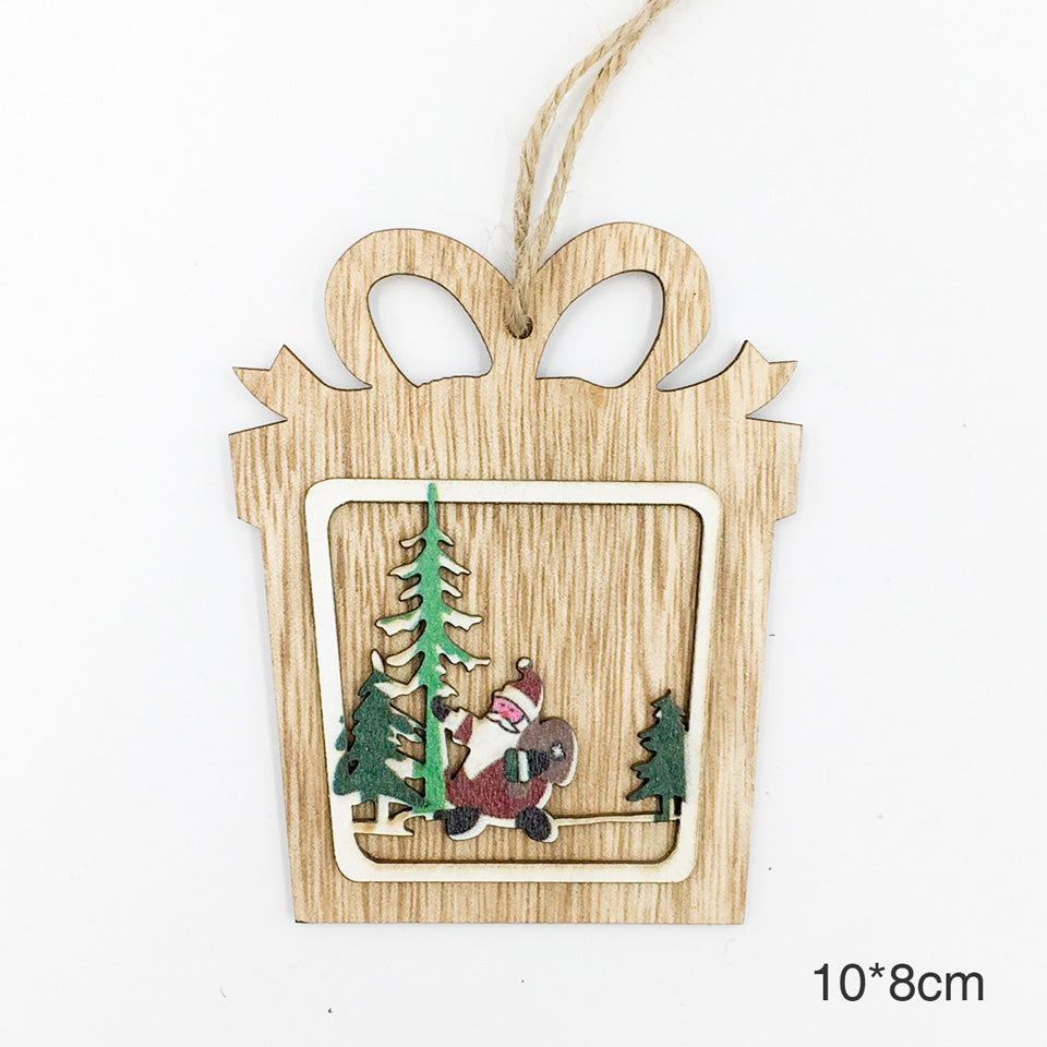 Christmas 3D Wooden Pendants | Nicro Party