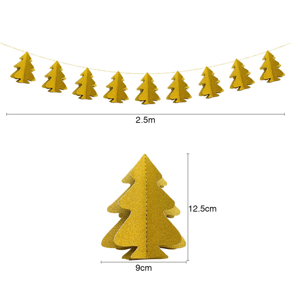 Christmas Tree Decorations Garland | Nicro Party