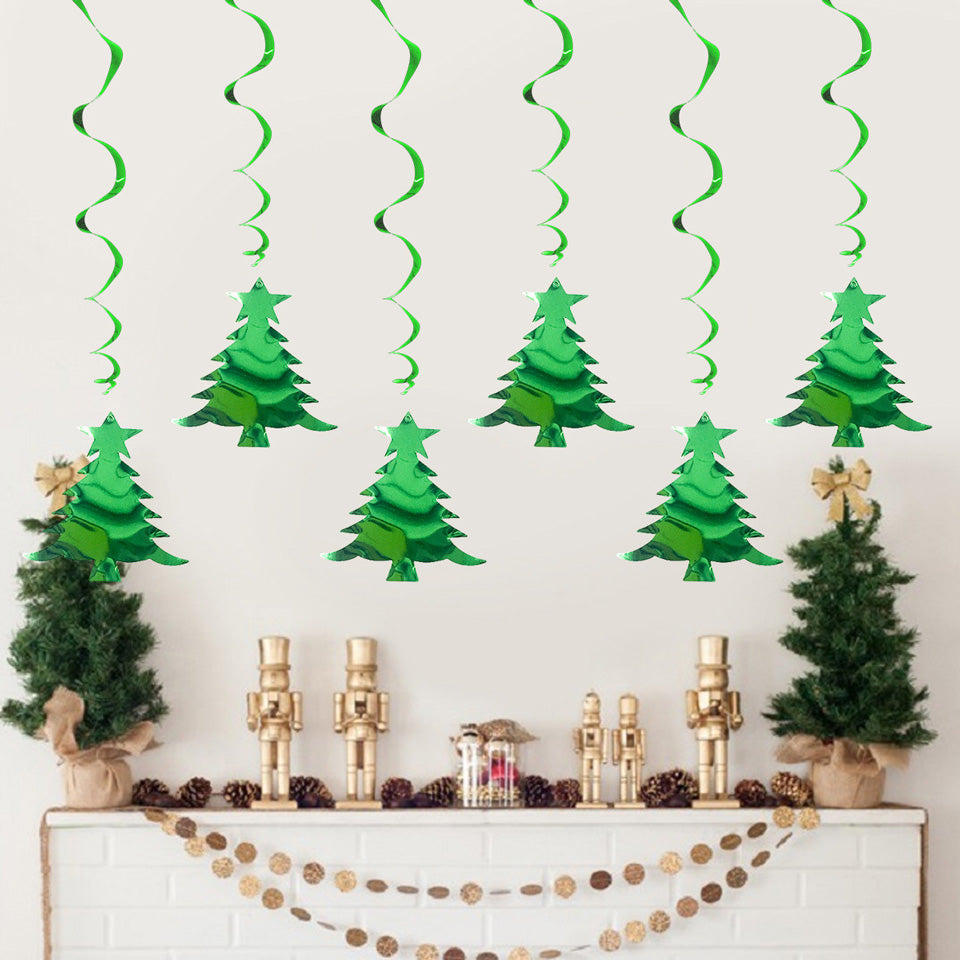 Christmas Tree Spiral Ornaments | Nicro Party