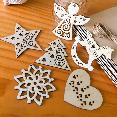 Image of 6 Styles Christmas Ornaments 