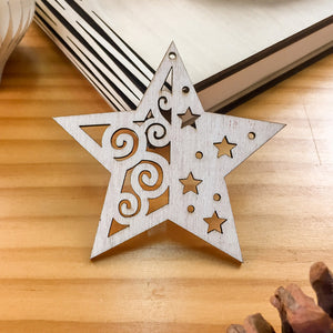 6 Styles Christmas Ornaments 