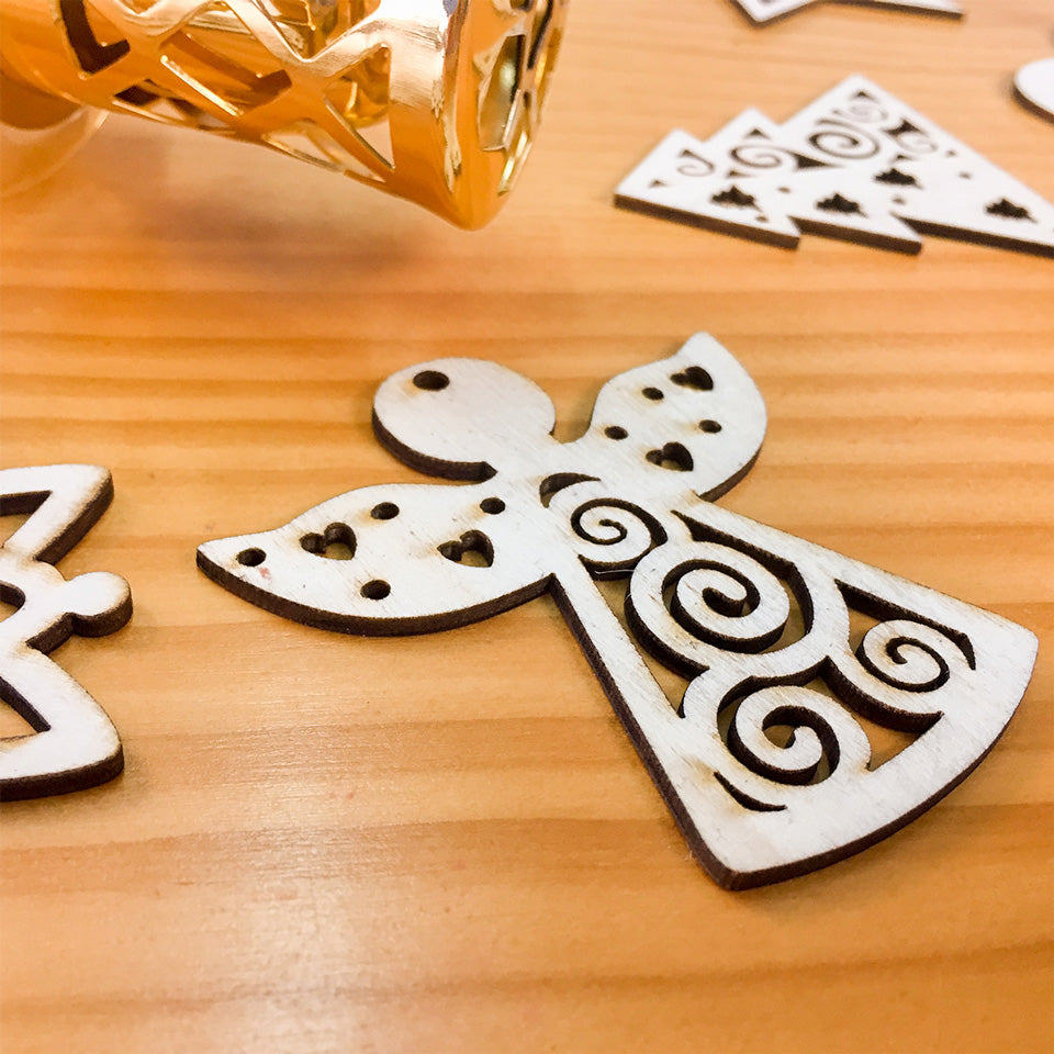 6 Styles Christmas Ornaments 