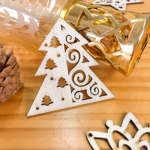 6 Styles Christmas Ornaments 