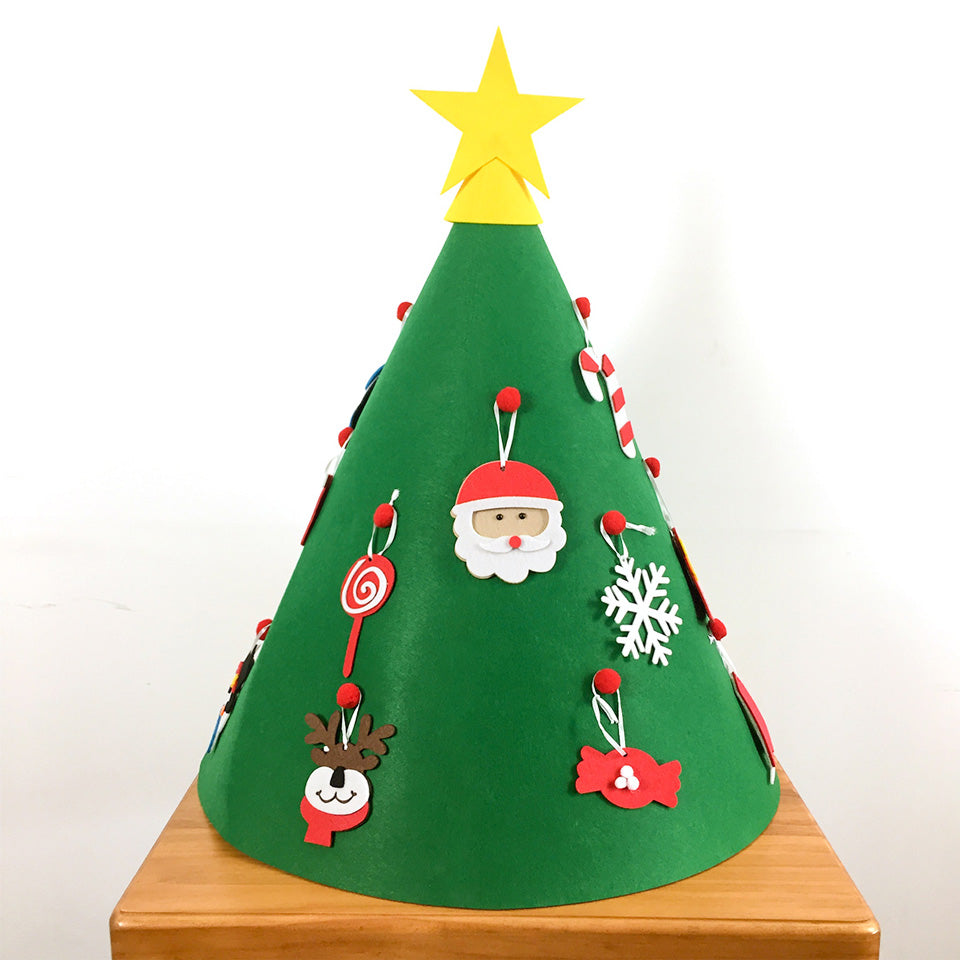 DIY Felt Toddler Christmas Tree