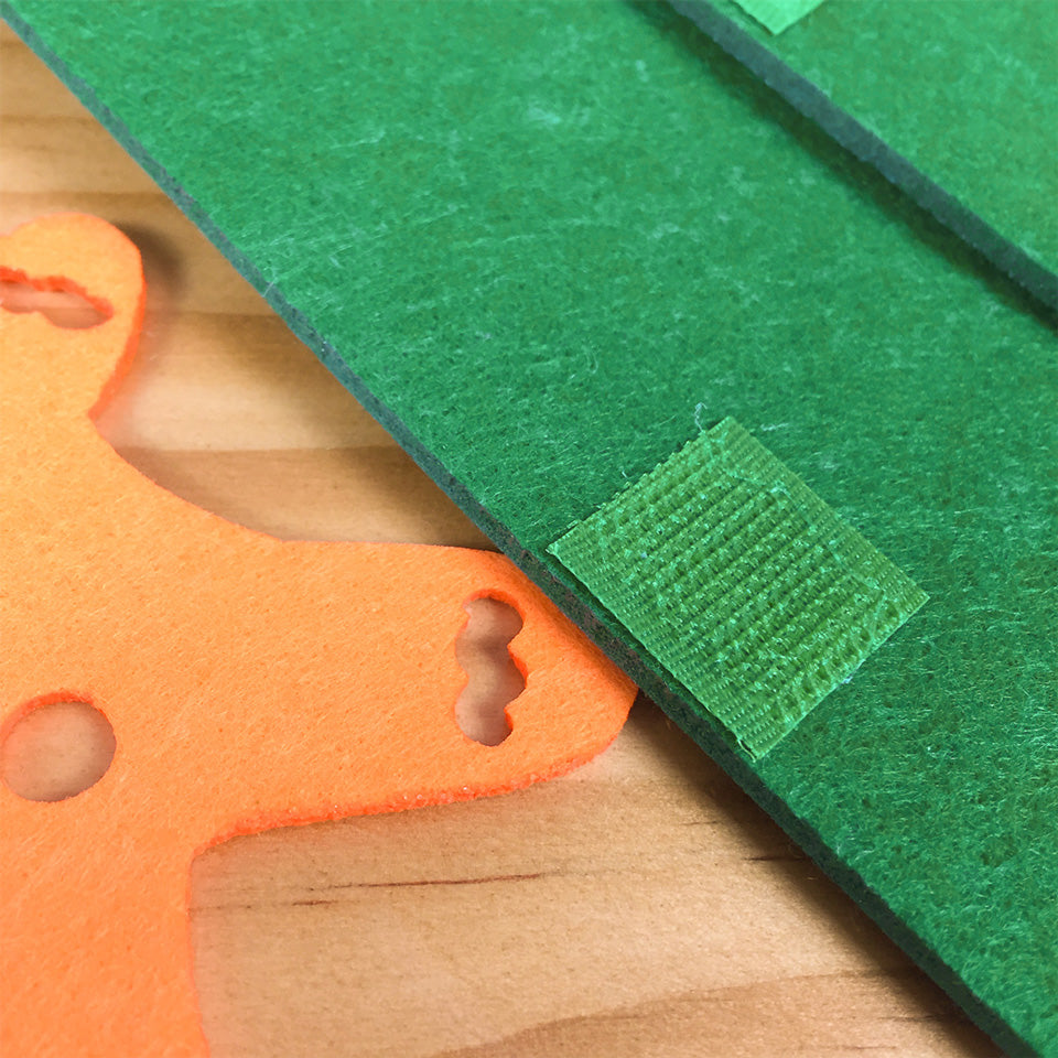 DIY Felt Toddler Christmas Tree