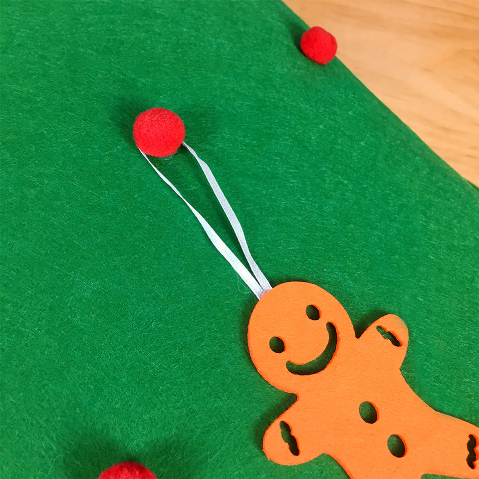 DIY Felt Toddler Christmas Tree