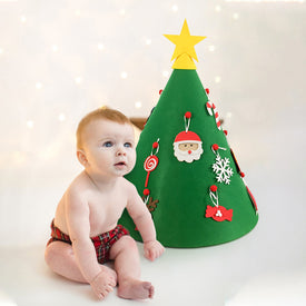 DIY Felt Toddler Christmas Tree
