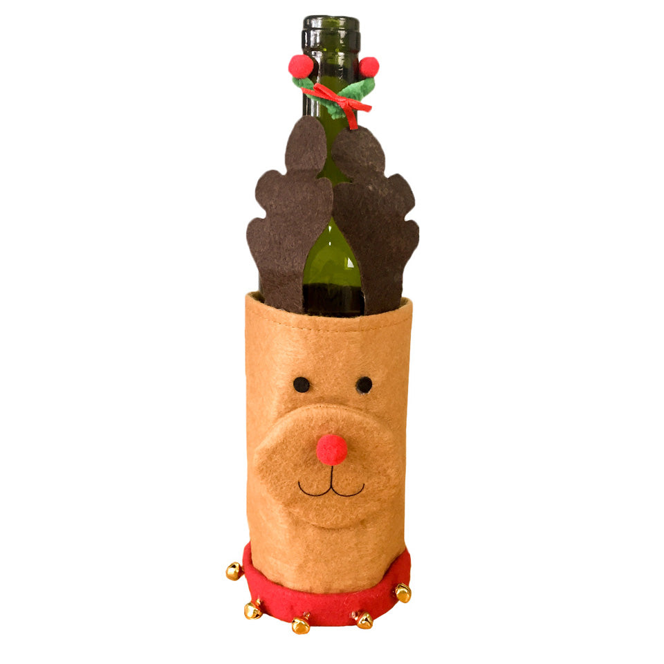 Christmas Wine Bottle Cover