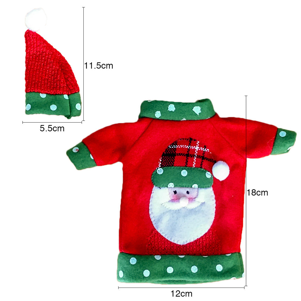 Christmas Wine Bottle Cover