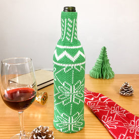 Christmas Wine Bottle Cover