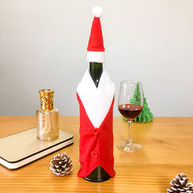 Christmas Wine Bottle Cover