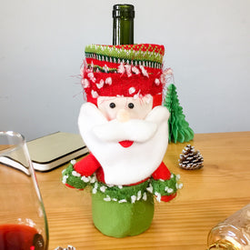 Christmas Wine Bottle Cover