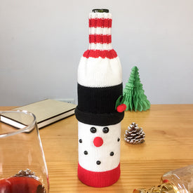 Christmas Wine Bottle Cover