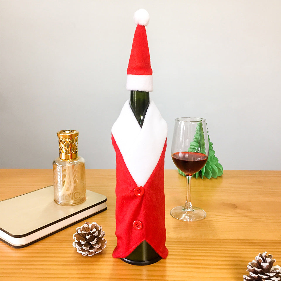 Christmas Wine Bottle Cover