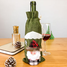 Christmas Wine Bottle Cover