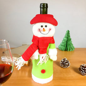 Christmas Wine Bottle Cover
