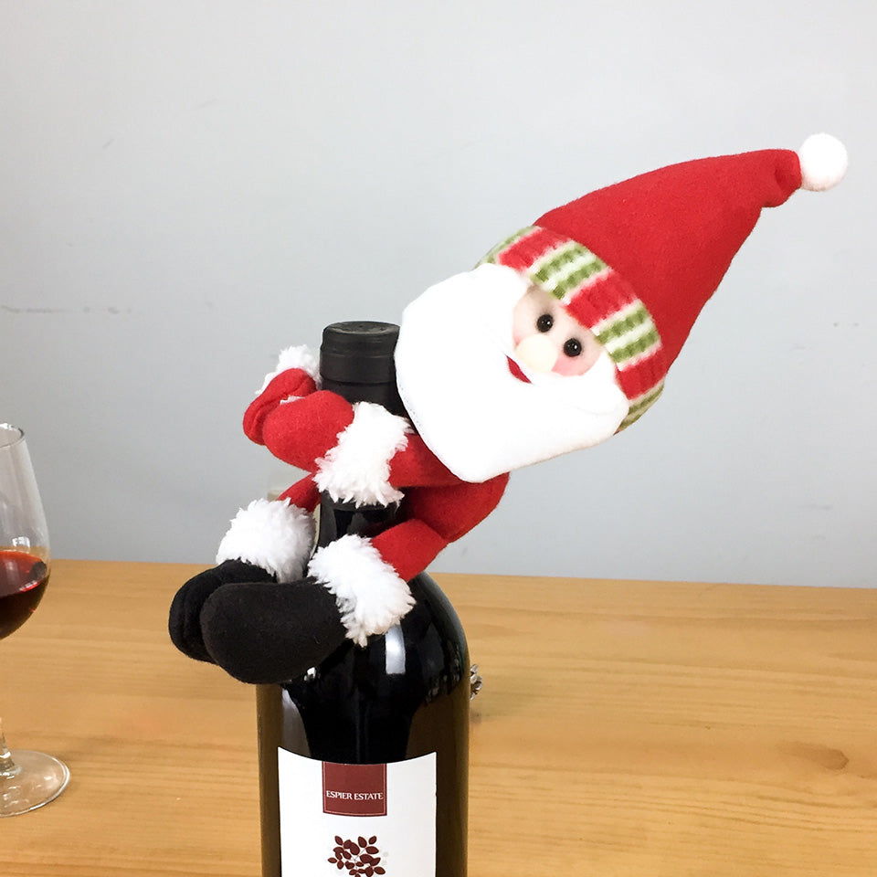 Christmas Wine Bottle Cover