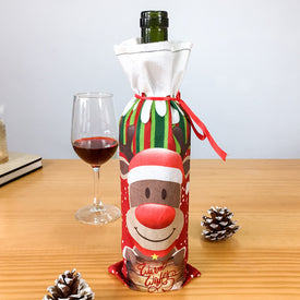 Christmas Wine Bottle Cover