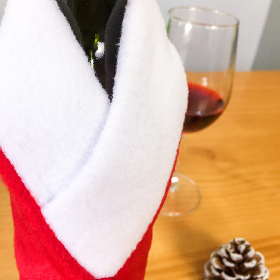 Christmas Wine Bottle Cover