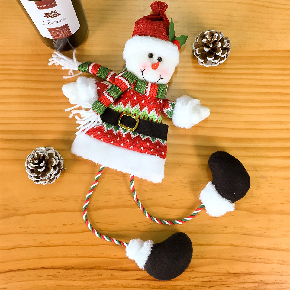 Christmas Wine Bottle Cover