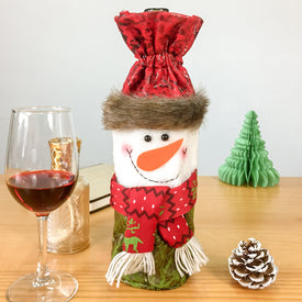 Christmas Wine Bottle Cover