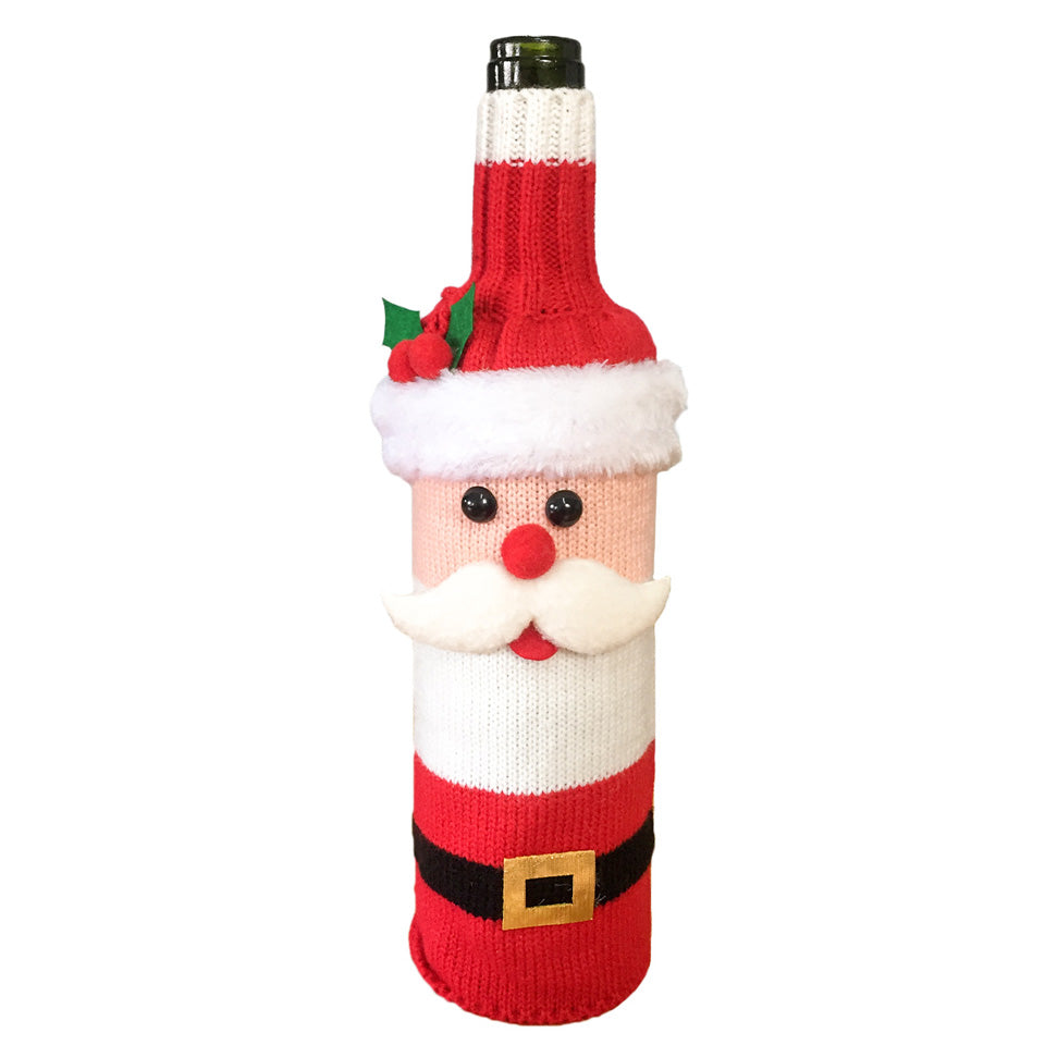 Christmas Wine Bottle Cover