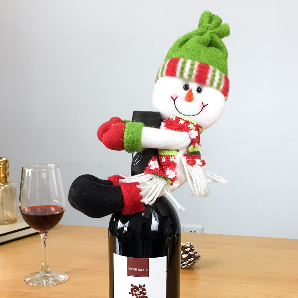Christmas Wine Bottle Cover