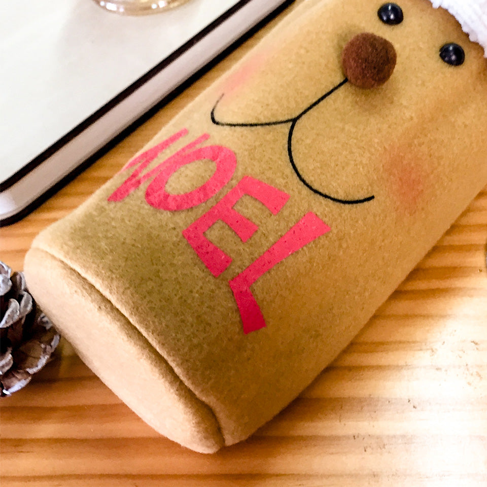 Christmas Wine Bottle Cover