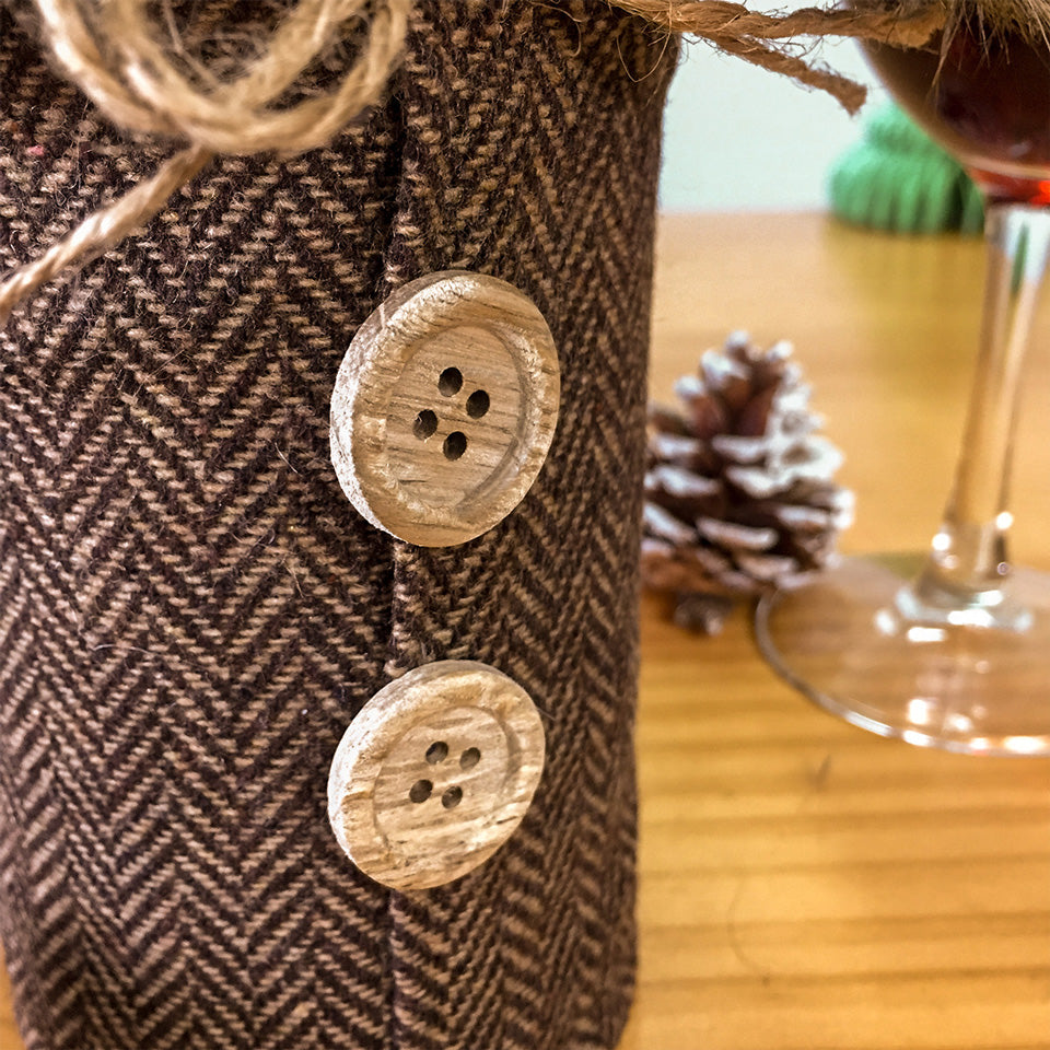 Christmas Wine Bottle Cover