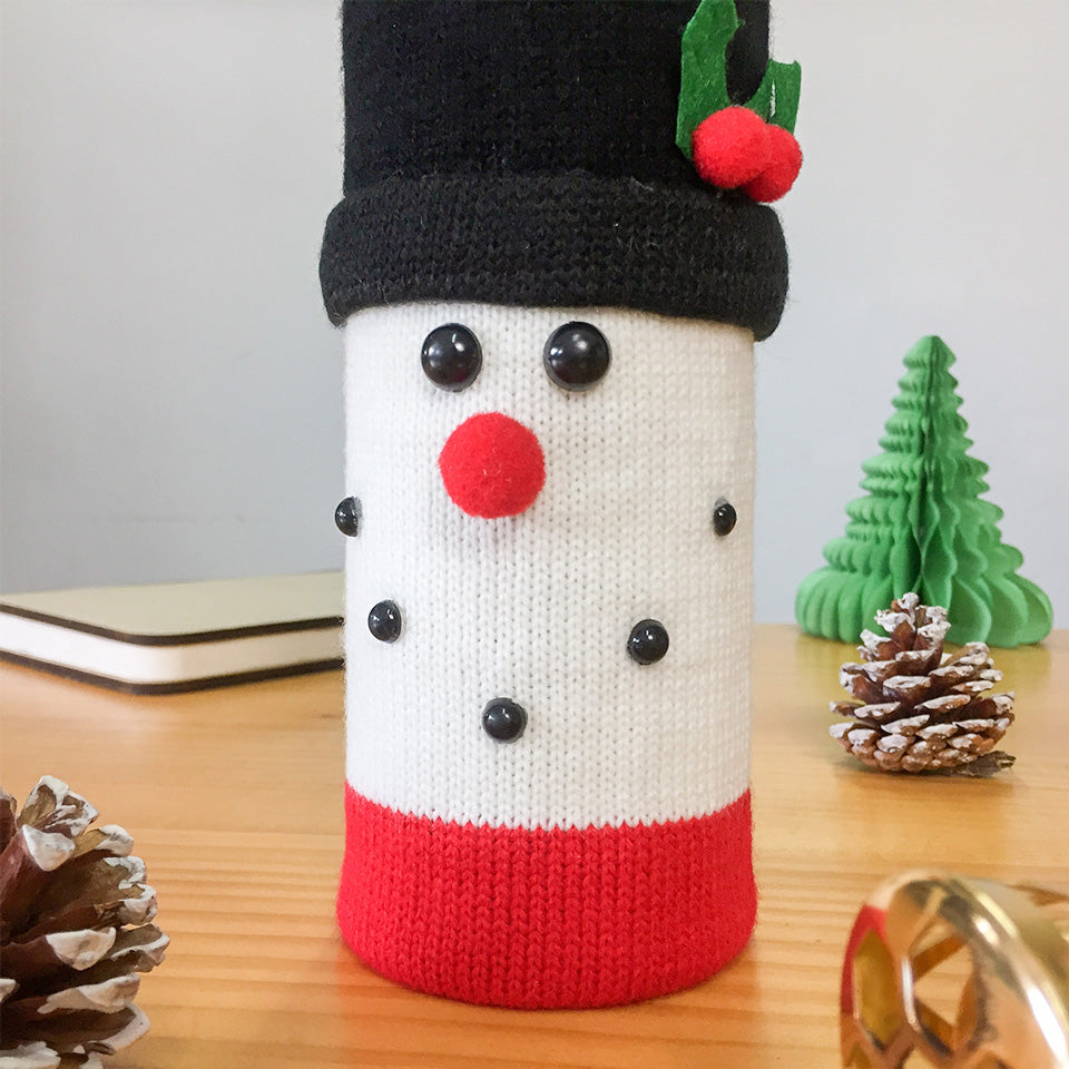 Christmas Wine Bottle Cover