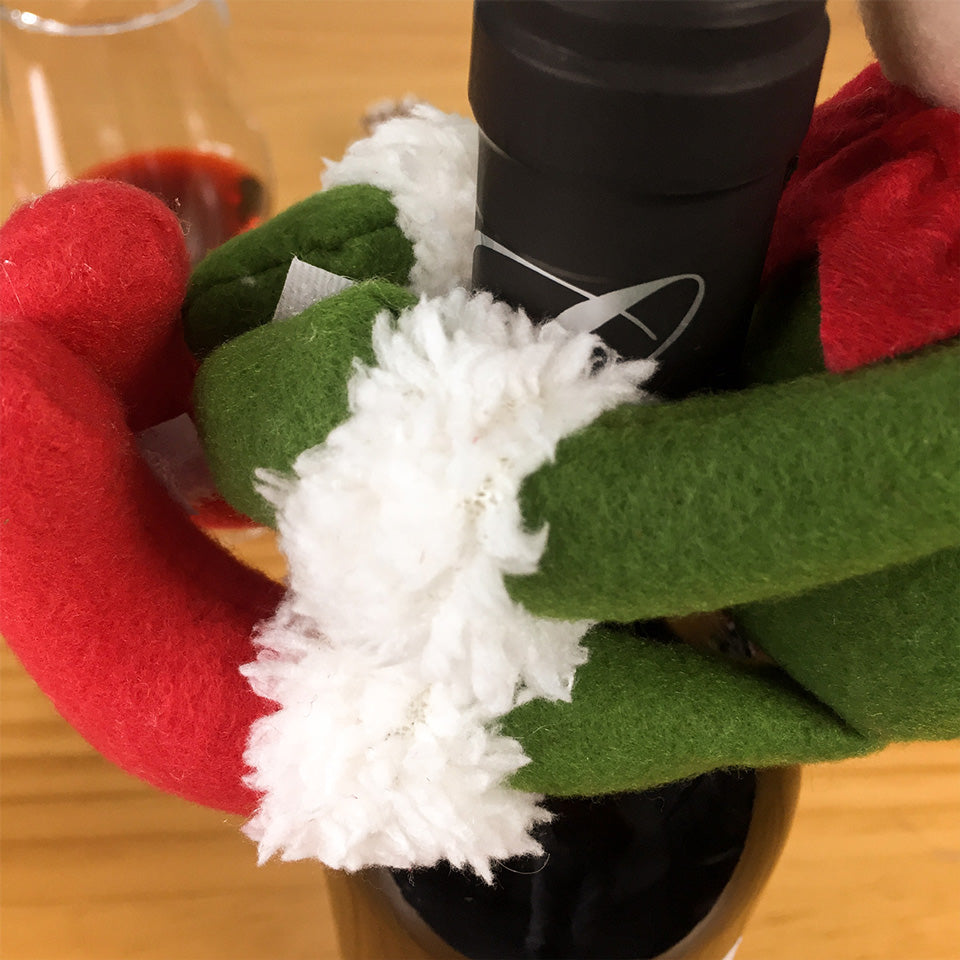 Christmas Wine Bottle Cover