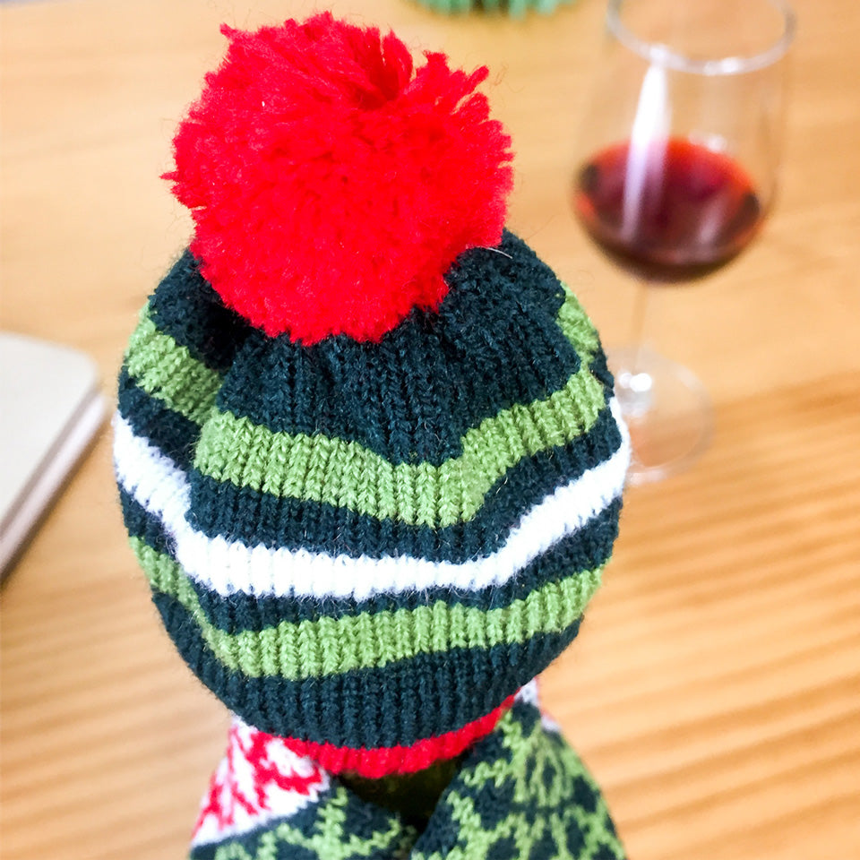 Christmas Wine Bottle Cover