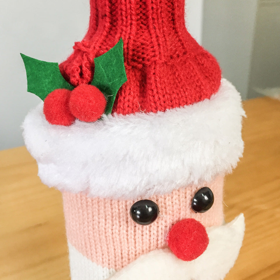 Christmas Wine Bottle Cover