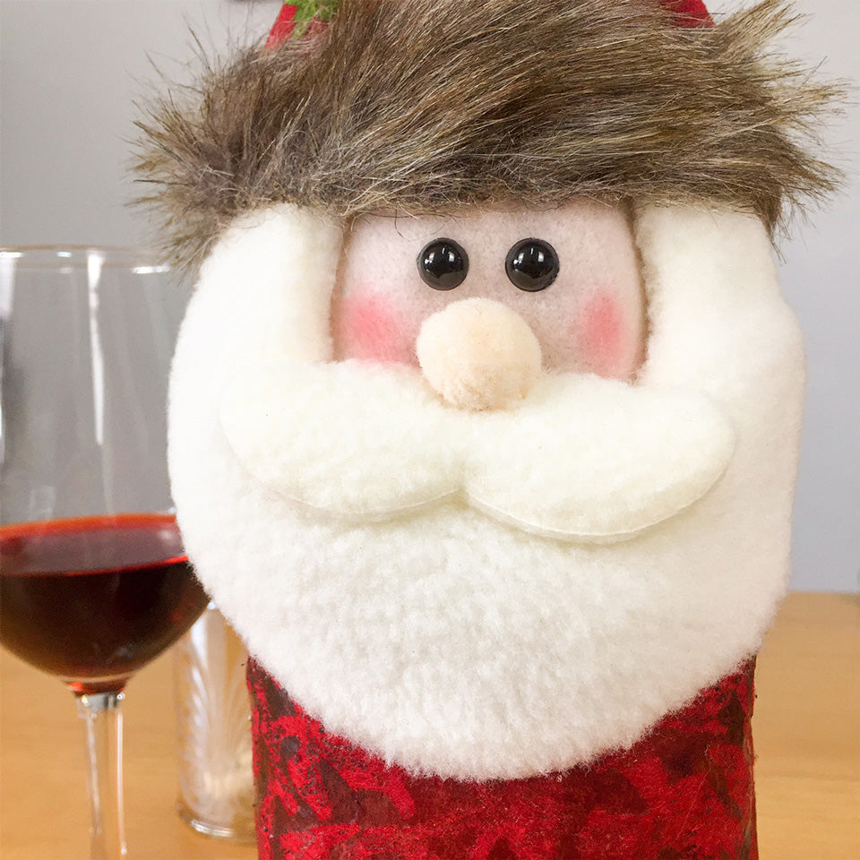 Christmas Wine Bottle Cover