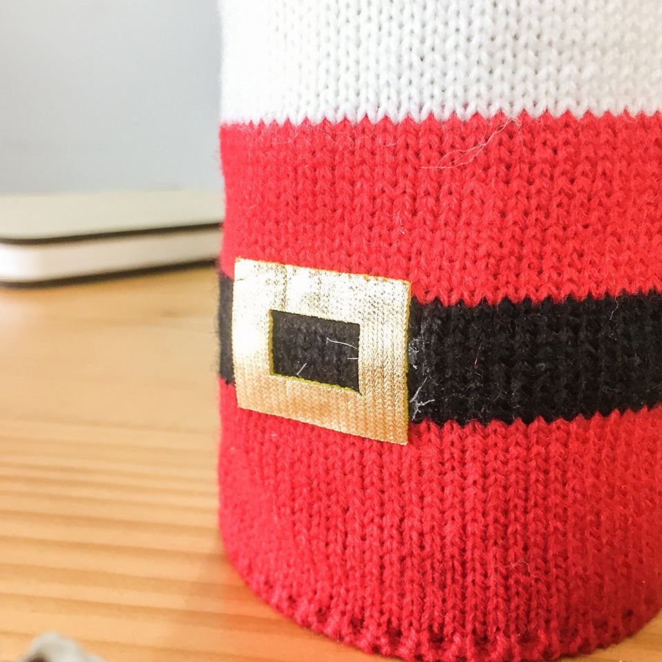 Christmas Wine Bottle Cover