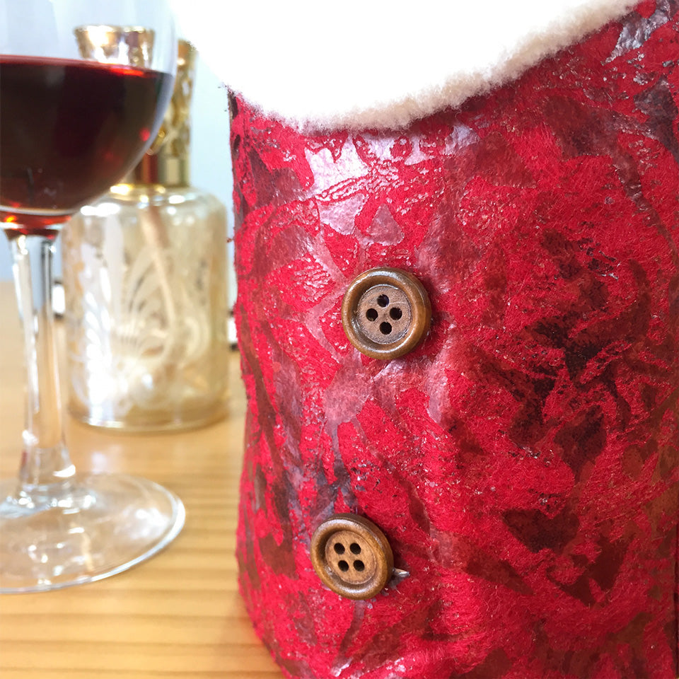 Christmas Wine Bottle Cover