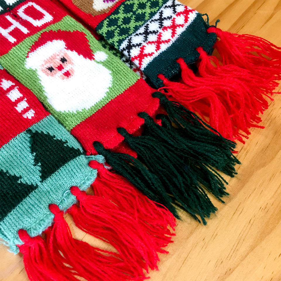 Christmas Wine Bottle Cover