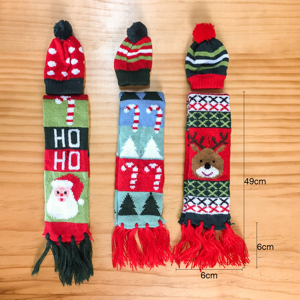 Christmas Wine Bottle Cover