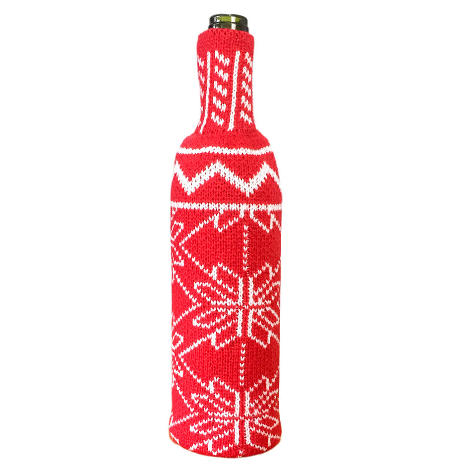 Christmas Wine Bottle Cover